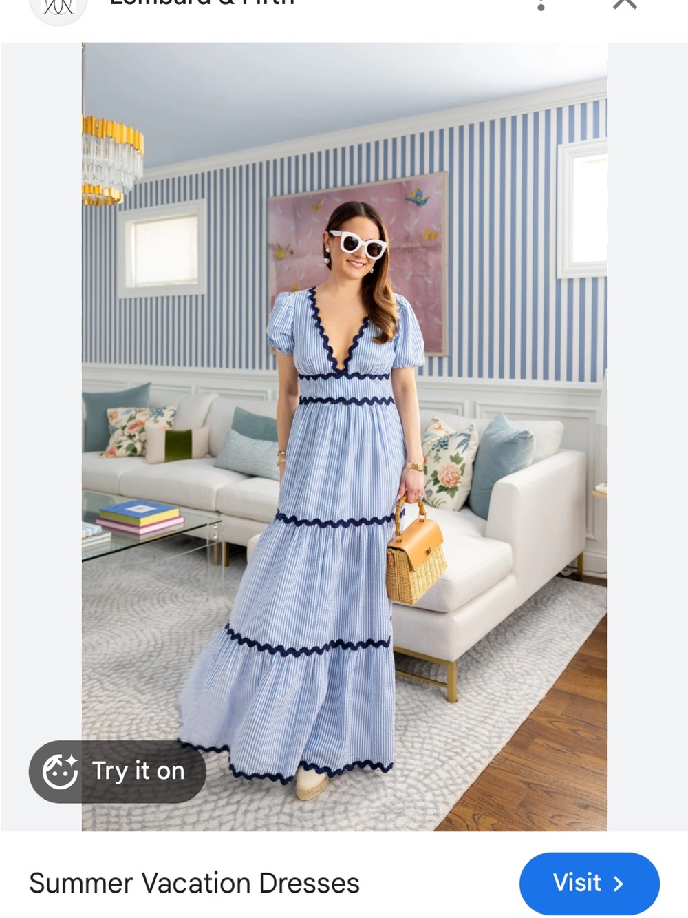Sail to Sable Maxi Dress x Style Charade